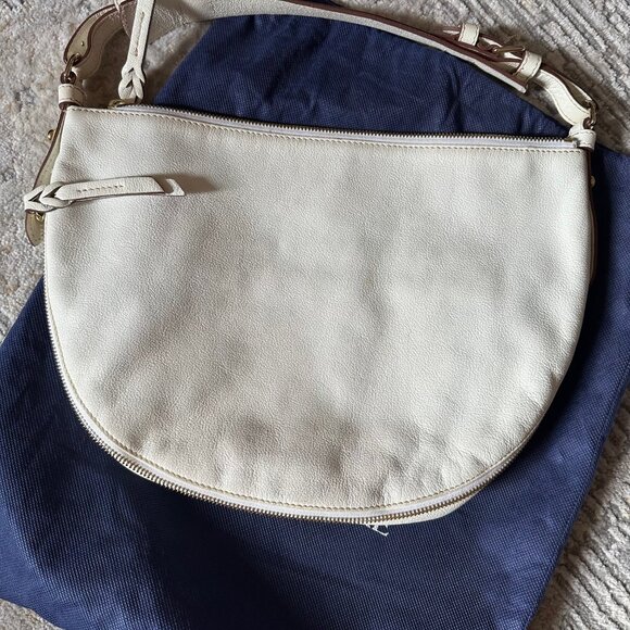 Gently used White Dooney & Bourke hobo - Picture 2 of 10